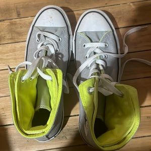 Cute hi top converse